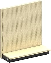 Lozier Single Sided Gondola Shelving Add-On Kit 48x54x19 PLT Platinum
