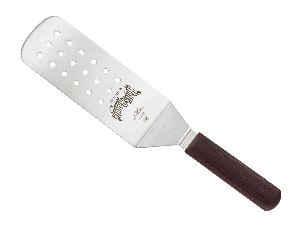 Mercer Culinary Perforated Turner / 8" X 3" / Hell's Handle Barbecue Turners