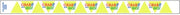HUBERT "Grab It & Go" Tamper Evident Labels - 13 3/4"L x 1"H, 500 Per Roll