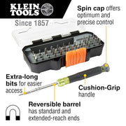 KLEIN TOOLS Screwdriver Set and 15-in-1 Screwdriver / Multi / 1 Tool Sets