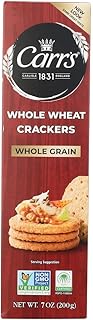 Carr's Carrs Whole Wheat Crackers 7.0 OZ (Pack of 12)