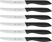 WMF Snack Knife Set, Black, 6-Piece