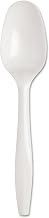 Dixie SSS21P SmartStock Plastic Cutlery Refill, 5.5in, T-spoon, White, 40/Pack, 24 Packs/Case