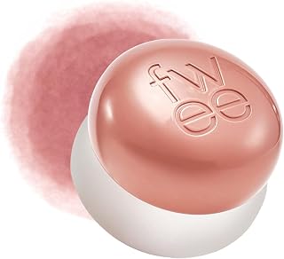fwee Lip&Cheek Blurry Pudding Pot | Airbrushed Blush & Lip, Buildable & High Pigment, Long-lasting, Lightweight, Natural Soft Matte Finish, Satin Finish Blurring Blush - Without (Beige Pink) | 0.17 oz