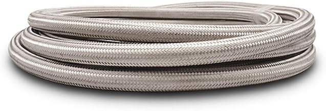 Vibrant Power 18436 Hose, PTFE Lined, Braided Stainless Steel, -6 AN, 0.32" Hose ID, 5 foot Length, each
