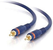 Legrand Velocity S/PDIF Cable, Blue Digital Audio Coax Cable, 3 Foot Digital Audio Cable to Use As Home Theater Coaxial Cable, 1 Count, C2G 29114