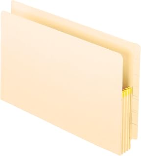 Pendaflex End Tab Expanding File Pocket - 8 1/2" x 14" - 3 1/2" Expansion - 25 Pocket(s) - Manila - Manila - 25 / Box