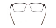 Eyeglasses FLX 1007 MAG-SET 033 Matte Gunmetal by Flexon – 57/18/145, Plastic, Matte Gunmetal, Model FLX1007MAG-SET