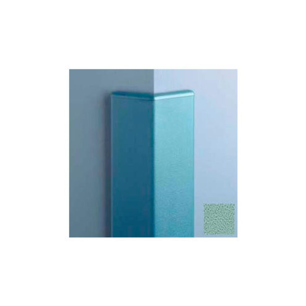 Corner Guard by Pawling – 50"L x 9"W x 5"H, Vinyl, Sage Green, Model CG-135R-4-371
