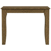 Brown Dinette Table with 18-Inch Self-Storing Butterfly Leaf by Starlight Canyon Home – Solid Asian Hardwood, Brown