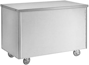 48" Enclosed Base Stainless Steel Worktop