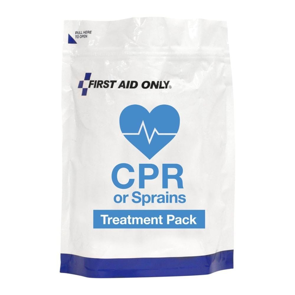 : CPR & Sprains Treatment Pack by First Aid Only – Multi, Model 91165