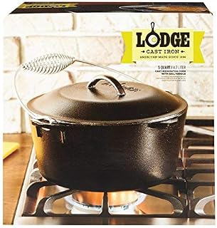 Lodge L8DO3 5 Quart Dutch Oven