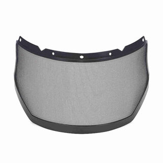 Safety V-Gard Steel Mesh Faceshield by MSA – One Size, Polycarbonate, Grey, Model 10116557