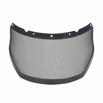 Safety V-Gard Steel Mesh Faceshield by MSA – One Size, Polycarbonate, Grey, Model 10116557