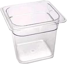 Cambro White Camwear 1/6 Size Food Pan, 6" H