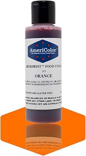AmeriColor AmeriMist Orange Airbrush Food Color, 4.5 oz