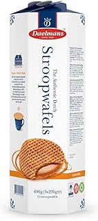 Daelmans Wafer with Caramel Filling, 24 Stroopwafels