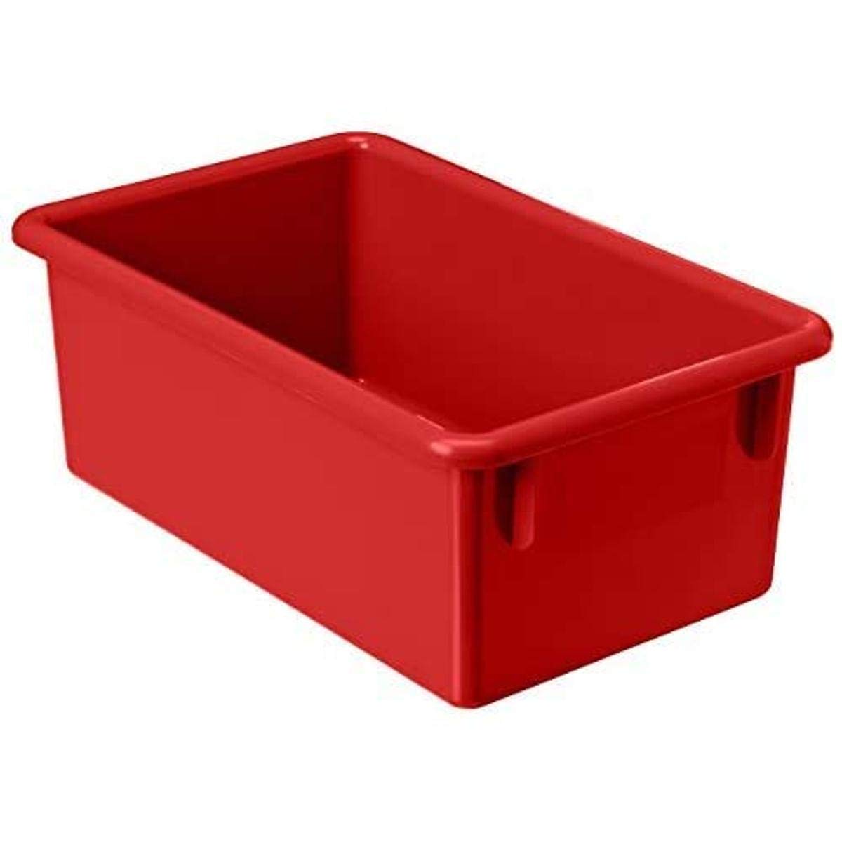 Cubbie-Tray - Red - 5 Pack by Jonti-Craft – 16" L x 14" W x 16" H, Plastic, Red, Pack of 5, Model 8000JC5