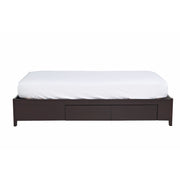 Solid Wood 2-Side Storage Bed by Modus Furniture – Queen, Wood, Nevis Simple - Espresso, Model SP23D5