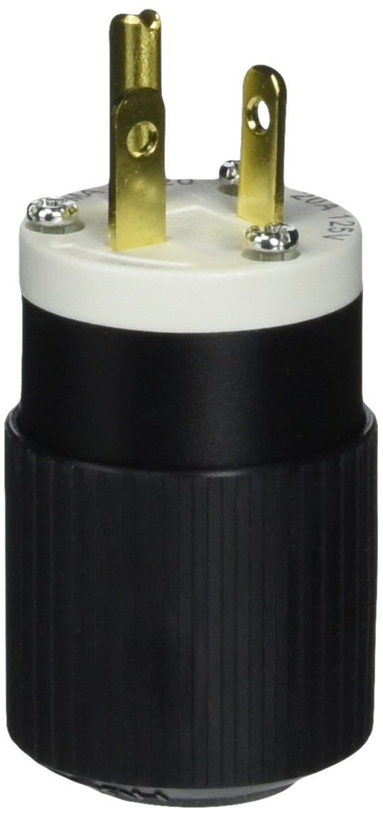 Plug, 20A, 125V, Select-Spec, 5-20P, Black by Hubbell – Model 520SP