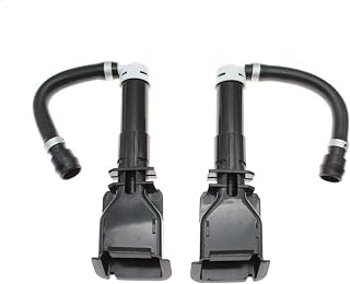 Compatible with INF-in-ITI FX35 FX37 FX50 2008 2009 2010 2011-2013 QX70 2014 2015 Front Headlight Washer Spray Nozzle 28642-1CJ0A 28641-1CJ0A(Set,Set)