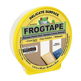 280221 Delicate Surface Painting Tape by FrogTape – 1.41" x 60 YD, Yellow, Model 4207743