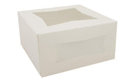 Southern Champion Tray Paperboard White Window Bakery Box by ESSN – 4.0 liters, Cardboard, White, Pack of 200, Model 24053