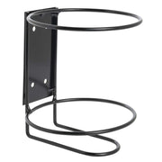 Hand Sanitizers by HUBERT Black Wire Wall Mount Wipe/Sanitizer Holder - 6"Dia x 7"H – SteelWire, Black, Model WCH0514