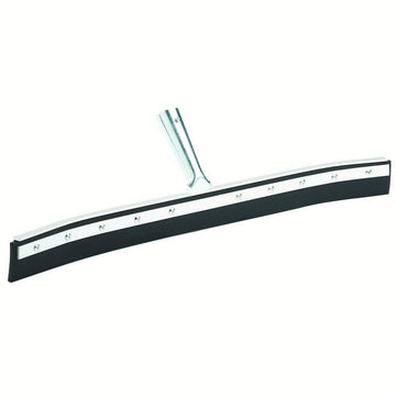 Libman 24in. Curved Floor Squeegee - 6-Pack Case by LIBMAN COMMERCIAL – Rubber/Steel, Black/Gray, Model Libman - 539 - 6pk
