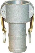 Apache 50400110 Part C Female Cam and Groove Coupler, Aluminum, 4"