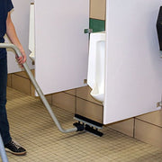 CR2 Touch-Free Restroom Cleaning System by EDIC – 42"L x 22"W x 39"H, 17.0 gallons, Polyethylene, Blue/Gray, Model 2700RC