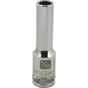 Tools 3/8" Drive 12 Point Sae by Dynamic – 5/16-Inch, Metal, Chrome Finish, Model D009610