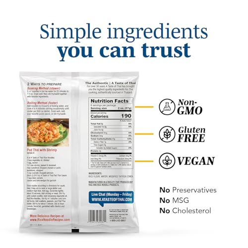 A Taste of Thai Linguine / 8 Ounce (Pack of 9) / 0 Rice