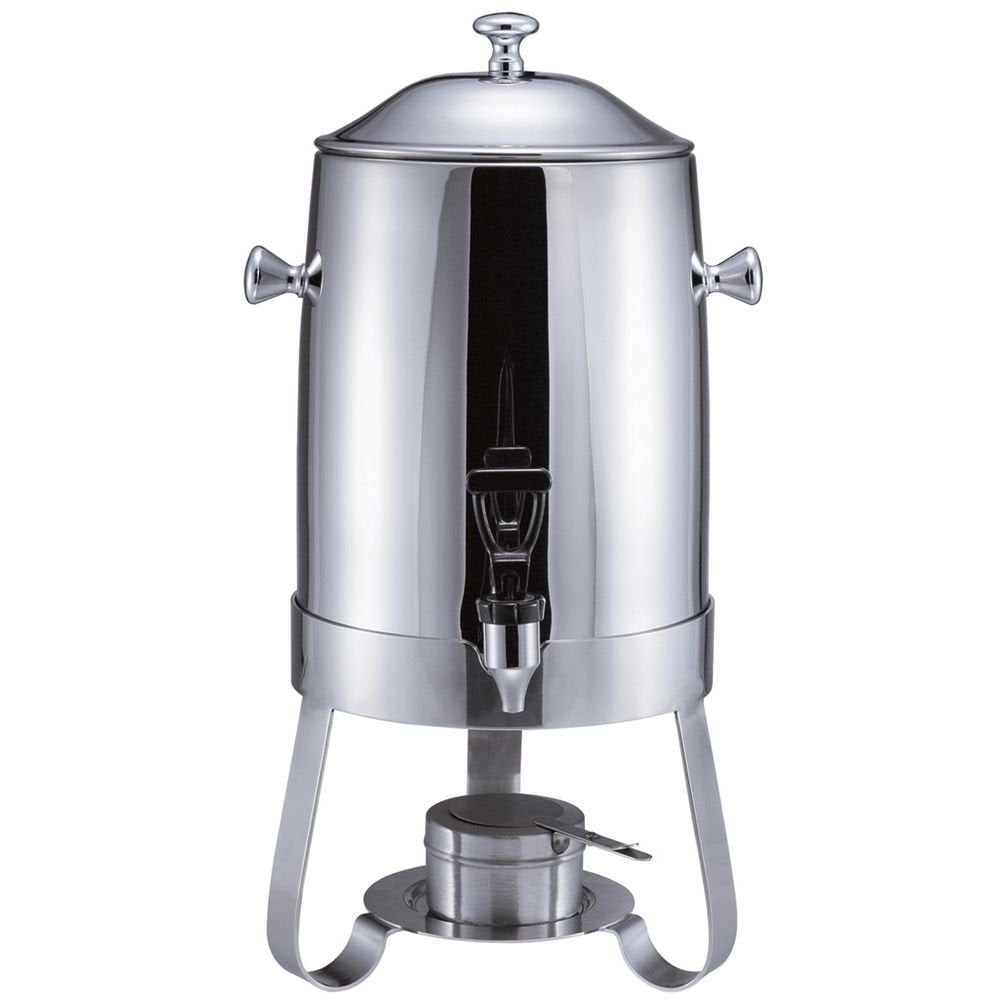Coffee Urn with 2 Gallon Capacity by HUBERT – 2.0 gallons, Stainless Steel, Silver, Model 10502