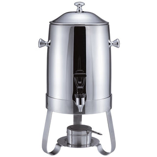 Coffee Urn with 2 Gallon Capacity by HUBERT – 2.0 gallons, Stainless Steel, Silver, Model 10502