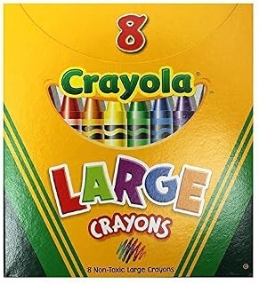 LLC CRAYOLA LARGE SIZE TUCK BOX 8PK (Set of 24)