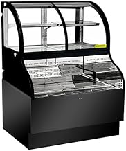 Omcan 43550 REFRIGERATED SHOWCASES Dual Service Open Refrigerated Floor Display Case - 48" Wide 47277