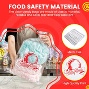 Stock Your Home 100 / 100 Count / Clear Cotton Candy