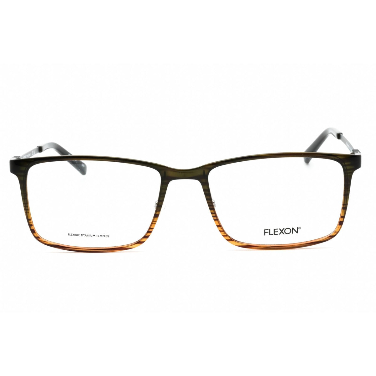 Eyeglasses EP 8009 315 Olive/Whiskey Gradient by Flexon – Cellulose, Multicolor, Model EP8009