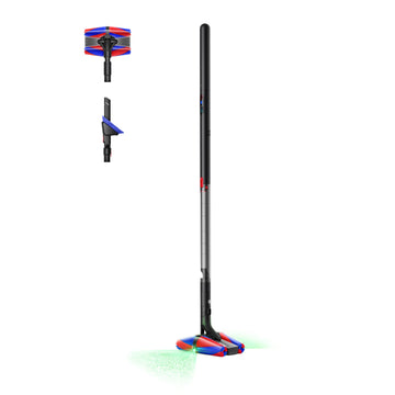 PencilVac Fluffycones Cordless Hard Floor Vacuum by Dyson – Medium, 0.08 gallons, Black/Black, Model SV50