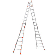 Ladder Systems Stepladder and Work Platform Accessory by Little Giant – 15 Ft., Aluminum, Silver, Model SkyScraper M15