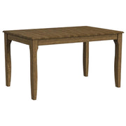 Brown Dinette Table with 18-Inch Self-Storing Butterfly Leaf by Starlight Canyon Home – Solid Asian Hardwood, Brown