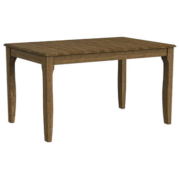 Brown Dinette Table with 18-Inch Self-Storing Butterfly Leaf by Starlight Canyon Home – Solid Asian Hardwood, Brown