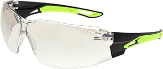 MCR Safety HK519AF Hulk Hk5 Glasses, Indoor/Outdoor Clear Mirror Lens
