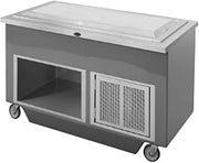 60" Open Base Fiberglass Frost top Unit