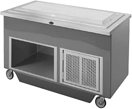 60" Open Base Fiberglass Frost top Unit