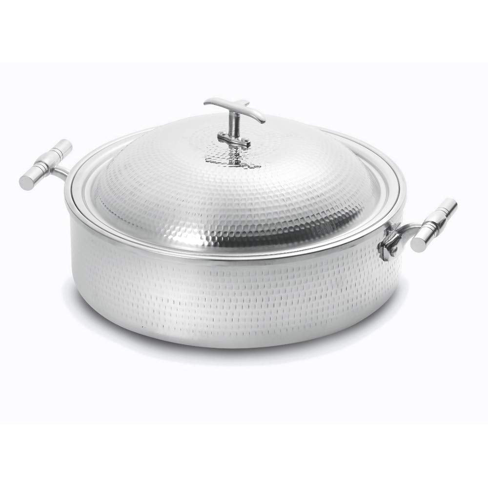 Cook Buffet Collection 6 Quart Induction Chafing Dish by Eastern Tabletop – Stainless Steel, Model 5906H