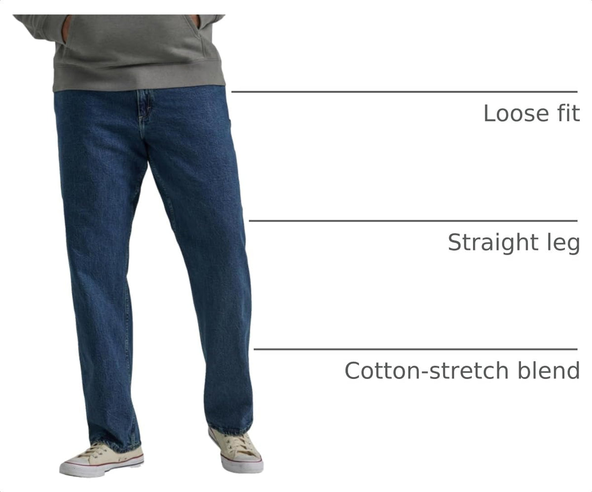 Men's Big & Tall Legendary Workwear Carpenter Jean by Lee – Cotton, Spandex, Colton, Model 112343877