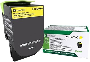 Lexmark Standard Capacity Toner Cartridge - Yellow